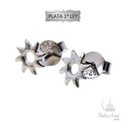 Pendientes Plata de Ley 925 Sol REF 190