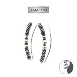 Pendientes Plata de Ley 925 Trepador REF 390