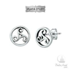 Pendientes Plata de Ley 925 Trisquel REF 290
