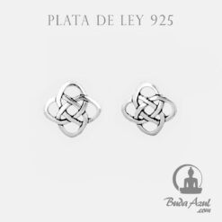 Pendientes Plata de Ley 925 flor celta 200