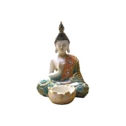 Portavela Buda Pico 14cm color 21125-3