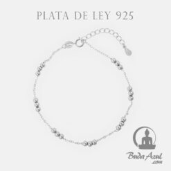 Pulsera Plata de Ley 925 TRIPLE ESFERAS REF 790