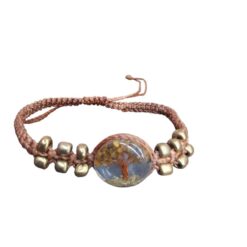 Pulsera Tejida Árbol Color Marrón