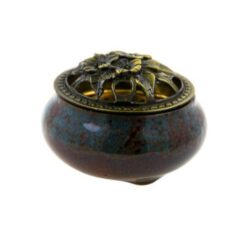 Quemador cerámica 10x5 5cm - Azul