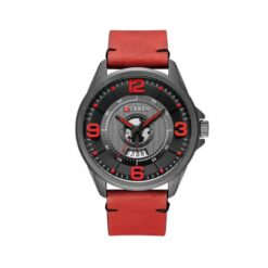 RELOJ CURREN HOMBRE M8305 ROJO - GRIS
