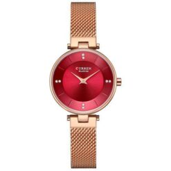 RELOJ CURREN MUJER 9031 ROJO-ROSA