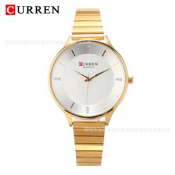 RELOJ CURREN MUJER 9041 BLANCO-DORADO