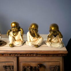 SET DE 3 NIÑO 10 CM REF 790 - 16 - BLANCO