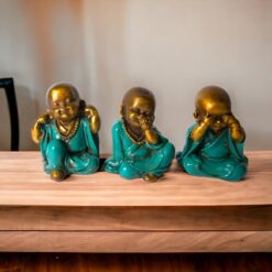 SET DE 3 NIÑO 10 CM REF 790 - 16 - TURQUESA