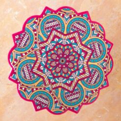 Salvamantel Mandala Pequeño Mod  05