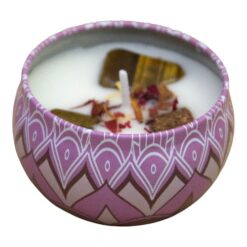 Vela Aroma Lata Minerales CANELA - OJO DE TIGRE