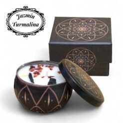 Vela Aroma Lata Minerales JAZMÍN - TURMALINA