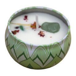 Vela Aroma Lata Minerales VAINILLA - AVENTURINA
