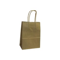 Bolsa Mediana 21x27 Kraft - MARRON - 12PCS