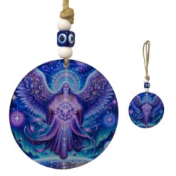 Colgador Ojo Turco Cristal Arcangel Metatron REF 6