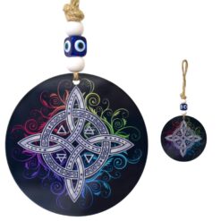 Colgador Ojo Turco Cristal Nudo de Brujas REF 6