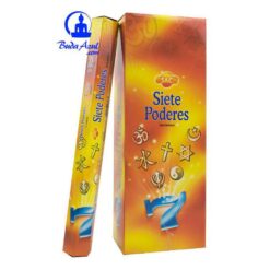 Incienso SIETE PODERES 6 cajitas 120 grs  SAC