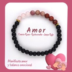 Pulsera Mineral AMOR - 4