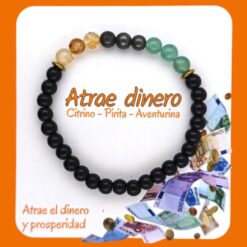 Pulsera Mineral ATRAE DINERO - 4