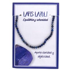 Pulsera Mineral Facetado 3MM LAPISLAZULI - 6
