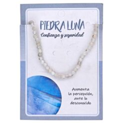 Pulsera Mineral Facetado 3MM PIEDRA LUNA - 6