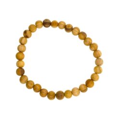 Pulsera bolas natural PALO SANTO 6MM REF  8
