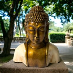 BUSTO BUDA 18 CM REF 590 - 41 - BLANCO