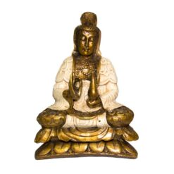 Alternative view of KUAN YIN 30 CM REF 1290 - 5 - BLANCO