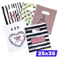 Bolsa Plástico B 100pcs 25x35 - SURTIDAS