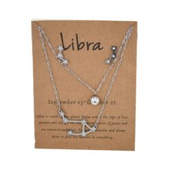 Conjunto Acero Pendiente más colgante Libra