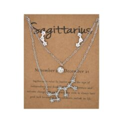 Conjunto Acero Pendiente más colgante Sagitario