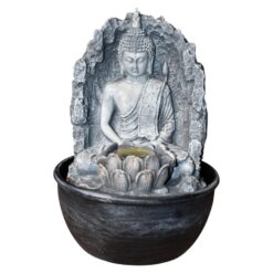 Fuente Buda 27cm base redonda