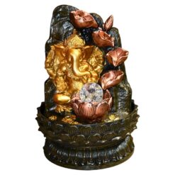 Fuente Ganesh 33cm base Flor de Loto