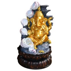 Fuente Ganesh Dorada 56cm