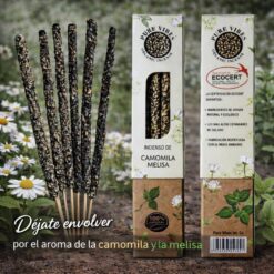 Incienso orgánico Pure Vibes CAMOMILA - MELISA
