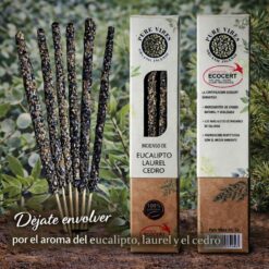 Incienso orgánico Pure Vibes EUCALIPTO LAUREL CEDR