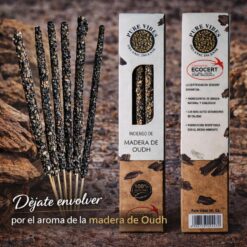 Incienso orgánico Pure Vibes MADERA DE OUDH