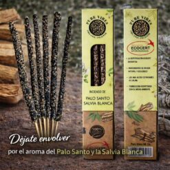 Incienso orgánico Pure Vibes PALO SANTO SALVIA BLA