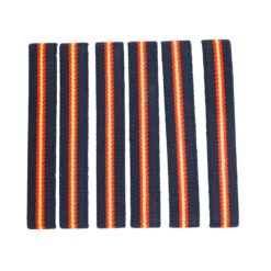 Pack 6 Pulseras Bandera España Azul Marino - 1