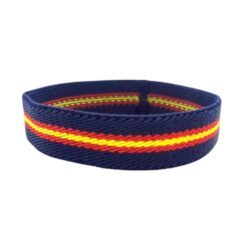 Pack 6 Pulseras Bandera España Azul Marino - 1