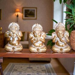 Set Ganesh dorado 3 posiciones LYH402ABC-2