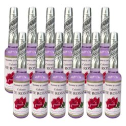 Pack 12 botellas de Agua de Colonia de Rosas – Perú – Murray & Lanman