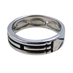 Anillo Acero Plateado ATLANTE REF. 6