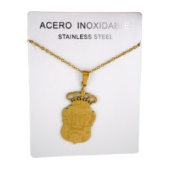 Colgante Acero Dorado UD LAS PALMAS - 5