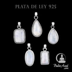 Colgante Plata de Ley 925 PIEDRA LUNA REF  1600