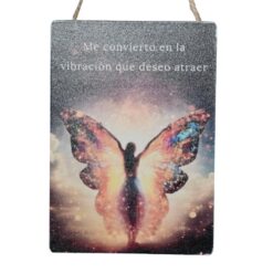 Cuadro madera mensaje 12x17cm - GRACIAS