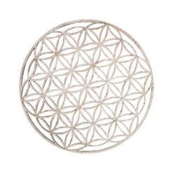 Flor de la Vida madera corte láser 20 cm