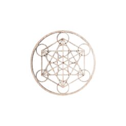 Metatron madera corte láser 10 cm