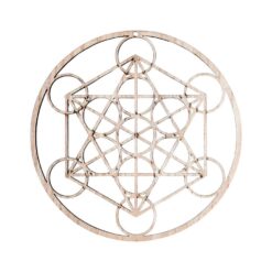 Metatron madera corte láser 20 cm