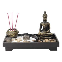 Portaincienso Jardín ZEN Buda rectangular